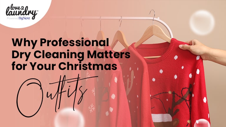 Professional Dry Cleaning for Christmas