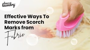 Remove Scorch Marks from Fabric